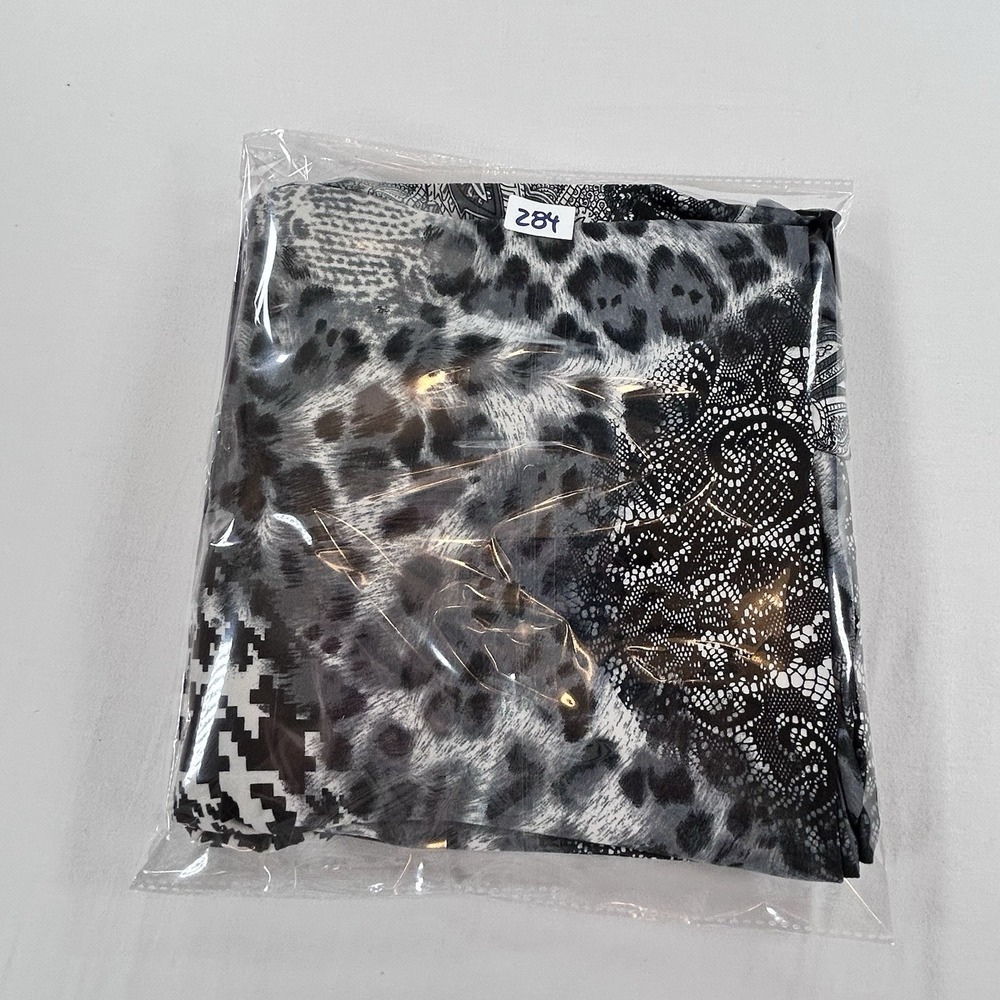 NEW Joseph Ribkoff Dress Womens Sz 14 Animal Print Black Grey 3/4 Sleeves $198 - Picture 13 of 13